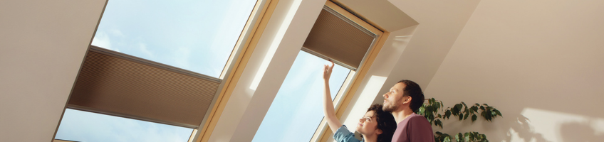 Cortina plisada de oscurecimiento APF - FAKRO